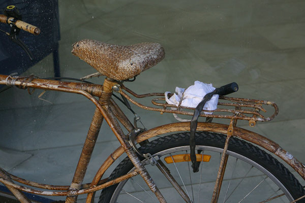 Wicker bicycle