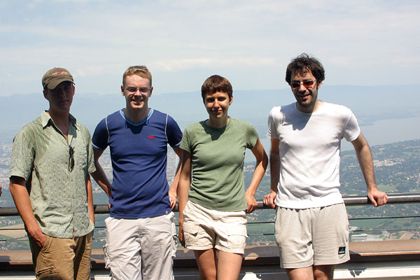 Greg, Mark, Benjamin & I