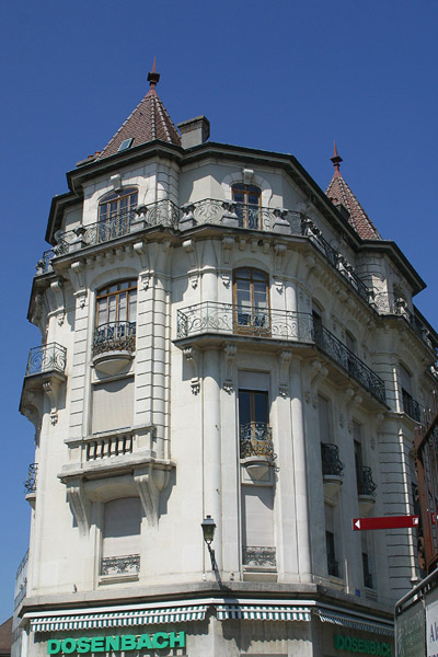 White building