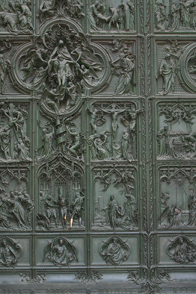 One of the doors of Duomo