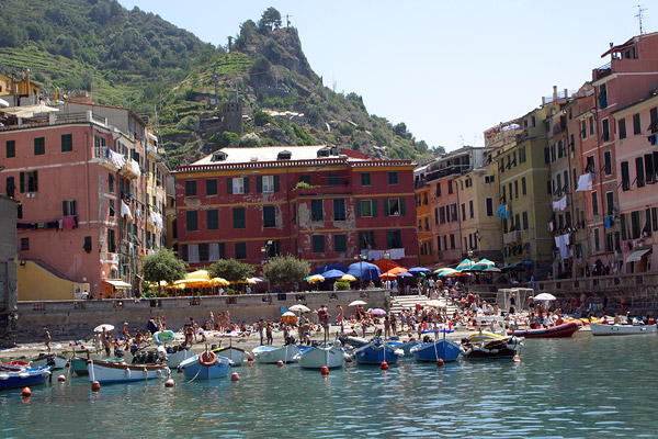 Boats in Vernazza