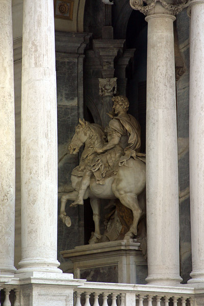 Statues are everywhere