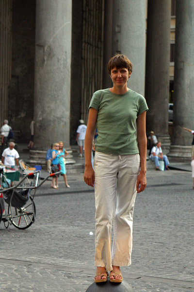 In front of Pantheon