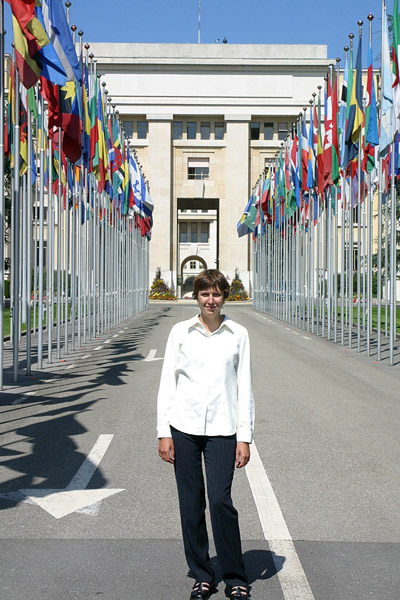 I worked at the UN!