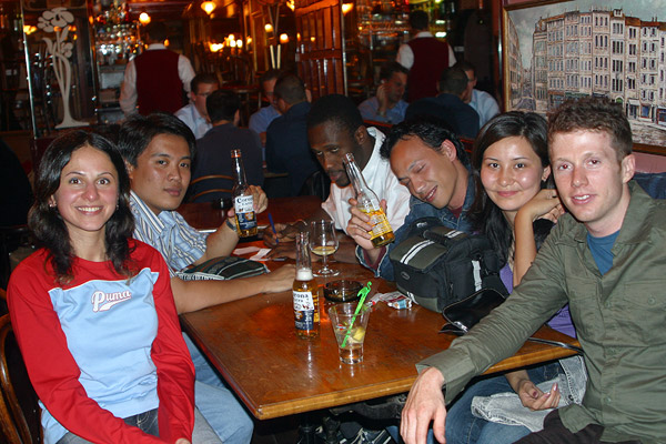 Sveta, Rae, Damy, Jame, Raushan, Adam.