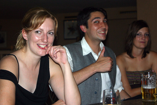 Andrea, Theo, Stephanie