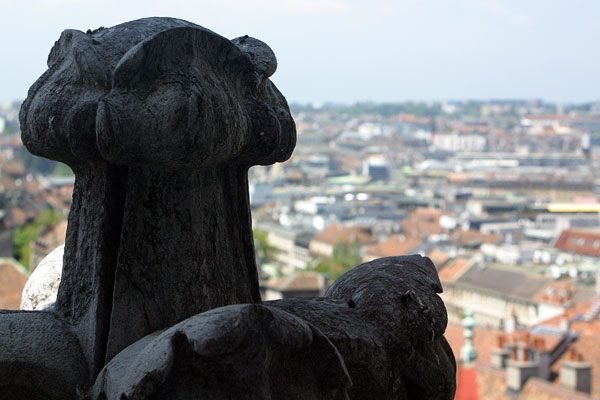 View from Cathedrale Saint-Pierre